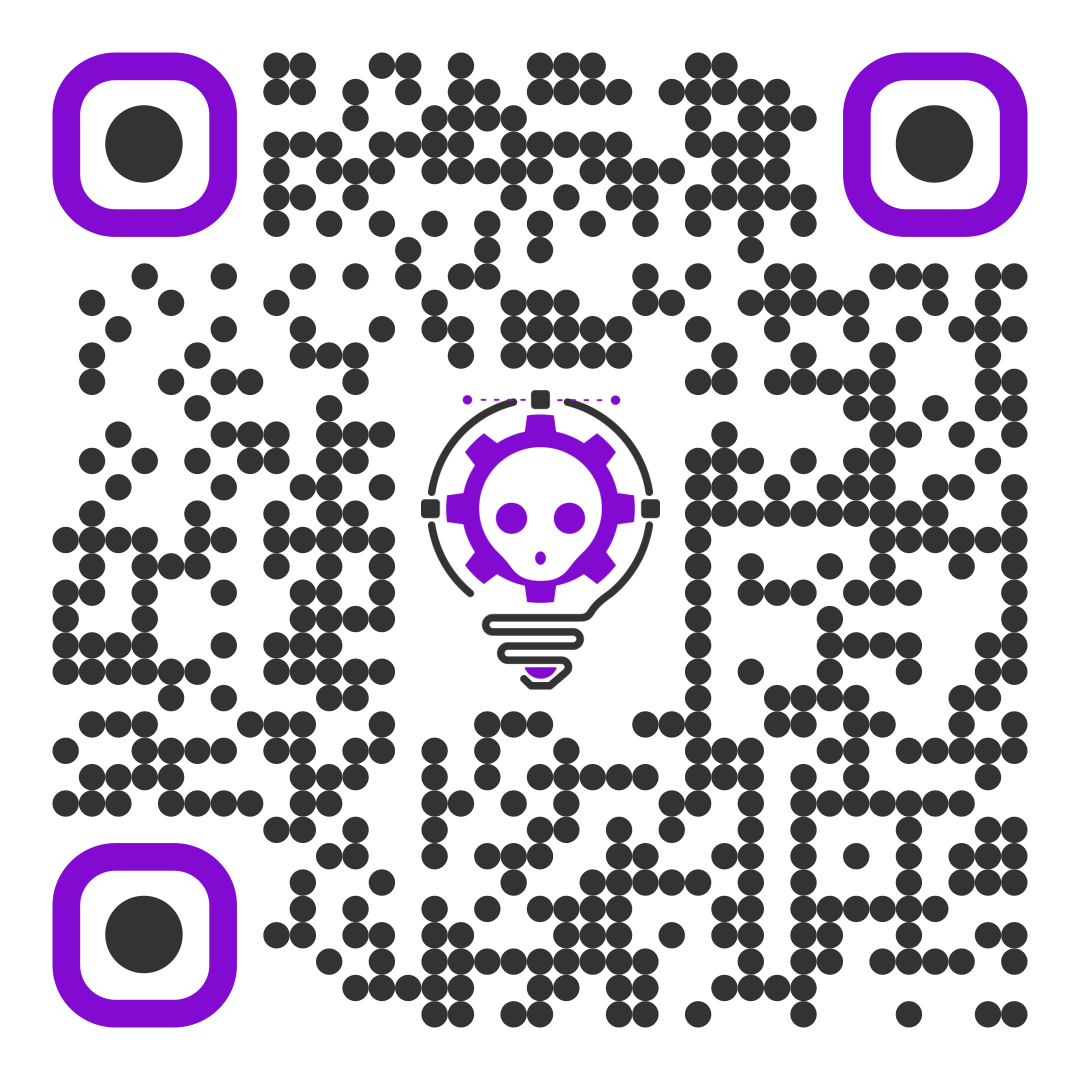 qr code que leva as pessoas para avaliarem a agência BOO Design no Google